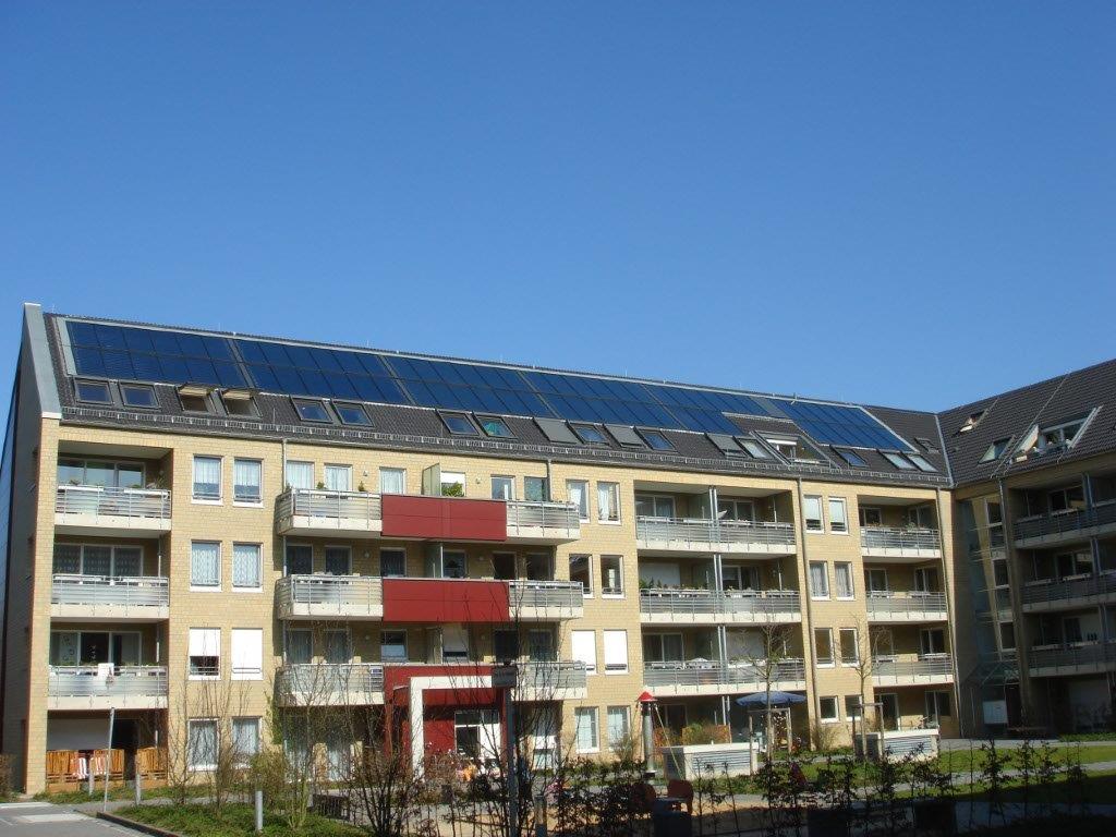 Grosse thermische Solaranlage